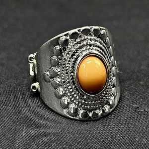 🤎💍'ZEN To One' Brown Stretch Ring - Paparazzi Accessories💍🤎